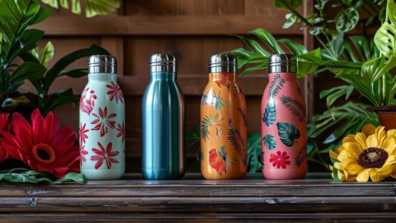 Pourquoi les gourdes personnalisées sont-elles l’accessoire incontournable de l’été ?